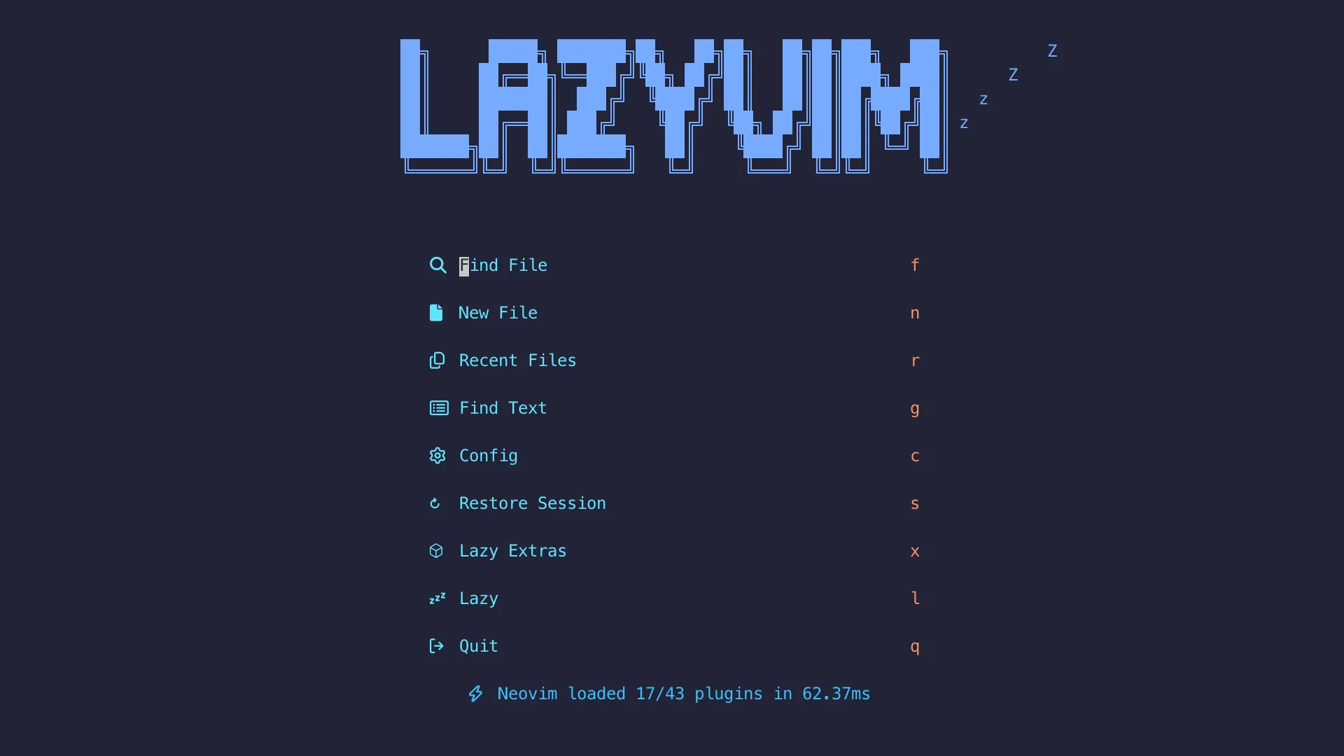 kickstart.nvim から LazyVim へ乗り換えた