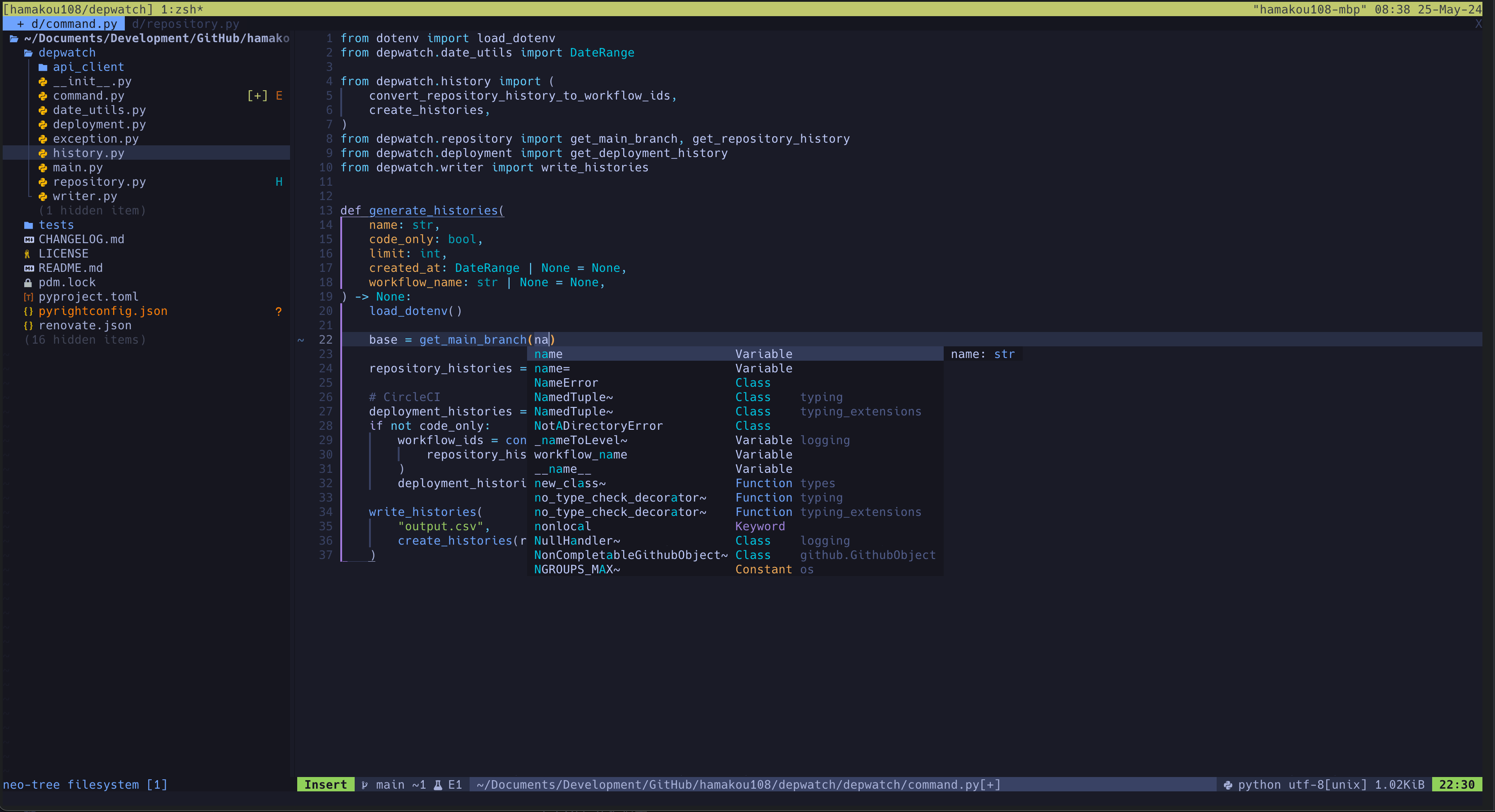 Cover Image for Neovim のカスタマイズ (2024年版)