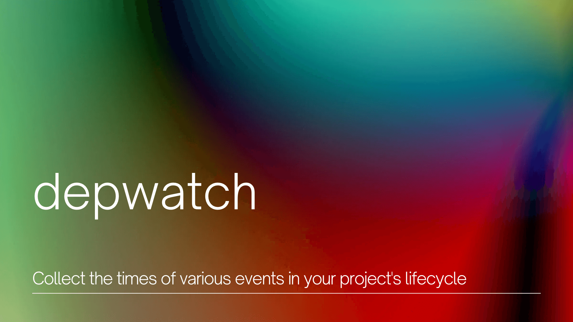 Cover Image for CLI ツール "depwatch" をリリースした